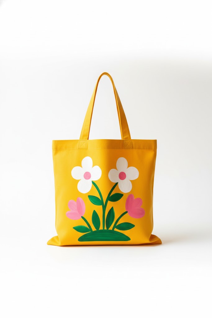 Golden Bloom Tote