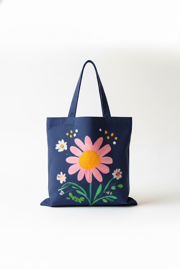 Blue Blossom tote