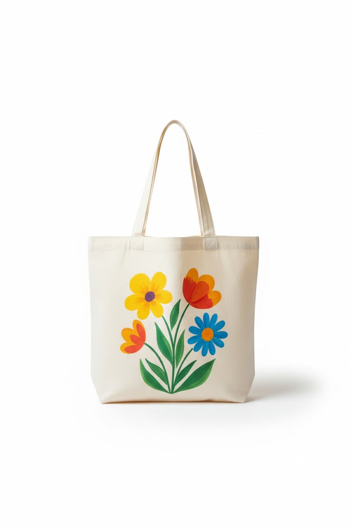 Blooming Bouquet Tote Bag